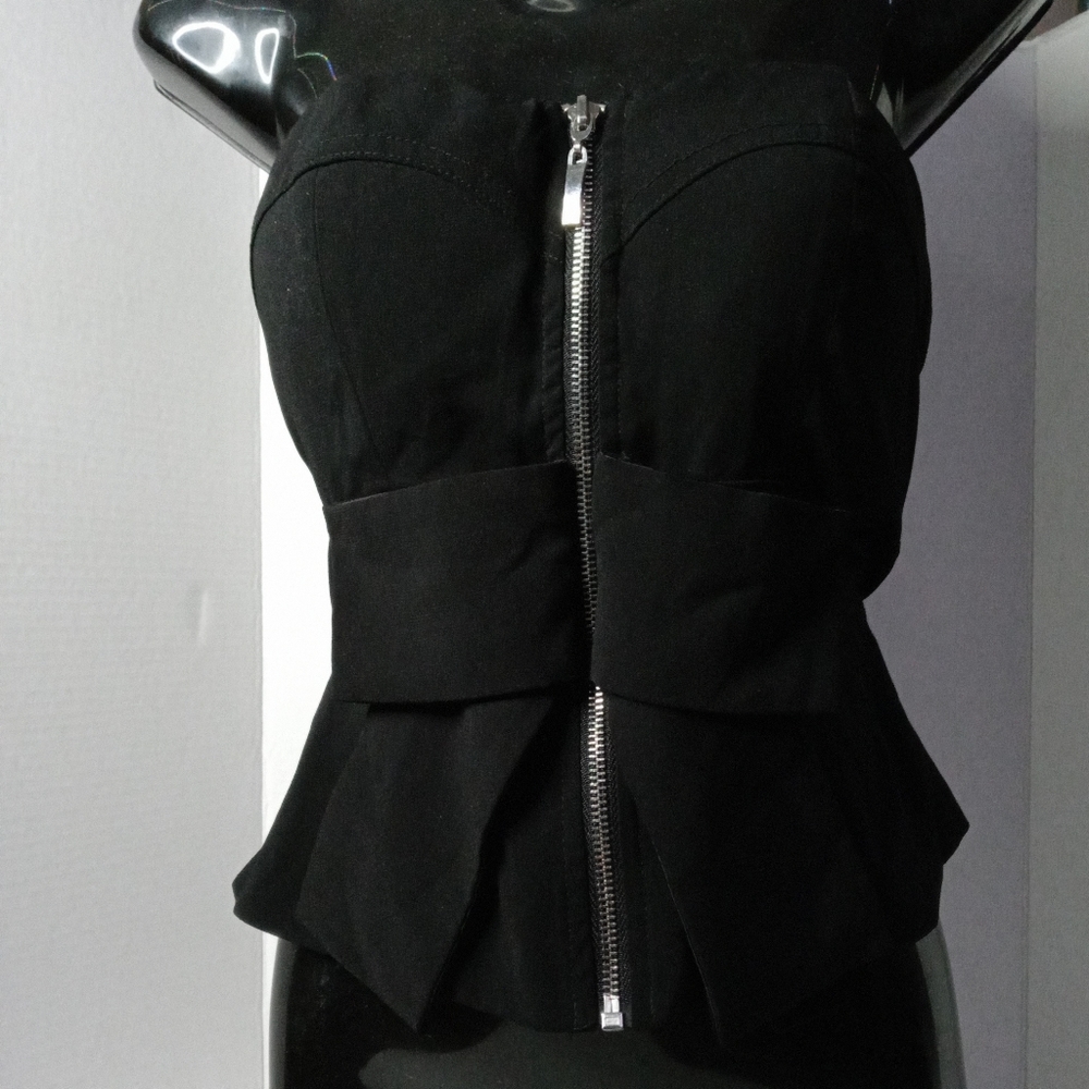 Forever 21 Exclusive size S black strapless top